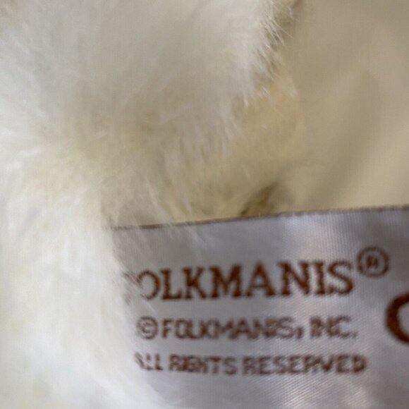 Folkmanis Rare Retired Medium size Barn Owl Plush Puppet - Picture 3 of 6